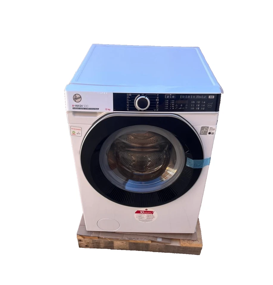 HOOVER H-WASH 500 HWE 413AMBS/1-S LAVATRICE Carica frontale 13kg 1400g/m A DANNI - Immagine 4 di 4
