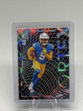 2025 Panini Donruss - Vortex Tre Harris #21 Cosmic /100 (RC) Chargers
