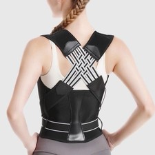 Posture Corrector for Women and Men, Adjustable Shoulder Posture Brace, Back.XL