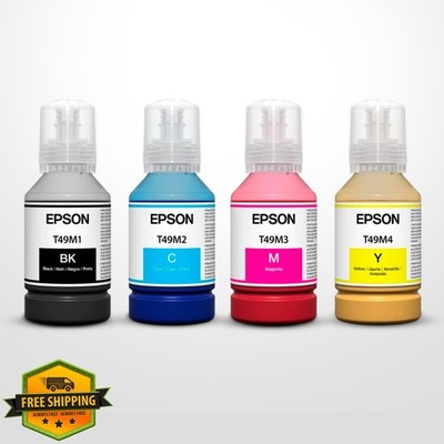 Epson T49M Genuine Dye-Sublimation Ink 140ml Set for SureColor F570 F170