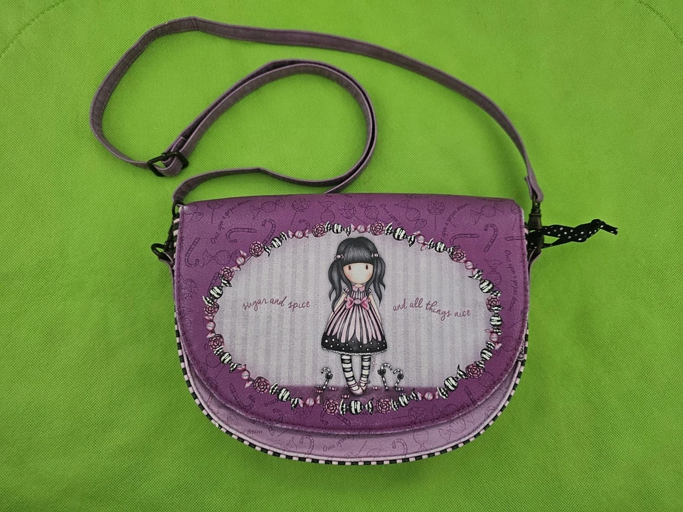 Adorable Bolso Bandolera Santoro Gorjuss "Azúcar y Especias" para Mujer Raro Difícil de Encontrar Foto 2 de 4