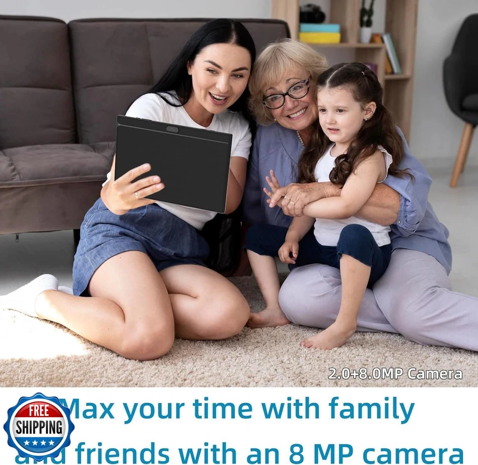 ATOZEE Tablet 10 Inch Tablet, Android Tablets, 2GB RAM 64GB ROM and Support 1 - Image 2 of 4