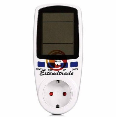 EU Power Meter Energy Saving Voltage Watt Electric Socket Analyzer 230V *lh