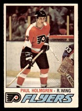 1977-78 O-Pee-Chee #307 Paul Holmgren RC (ref 228774)