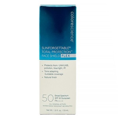 Colorescience Sunvergesslicher Totalschutz Gesichtsschutz Flex LSF 50 Bräune 1,8 Oz. - Bild 7 von 7