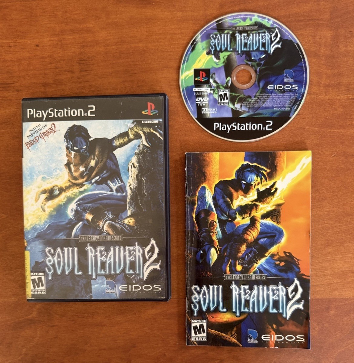 Legacy of Kain-Soul Reaver 2 (PlayStation 2 PS2) CIB Complete w