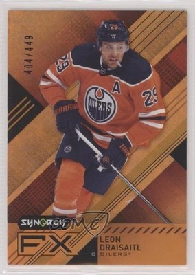 2021-22 Upper Deck Synergy FX Orange 404/449 Leon Draisaitl #FX-LD 10no