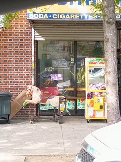 A Money $ making coin operated kiddie ride in Brooklyn NY