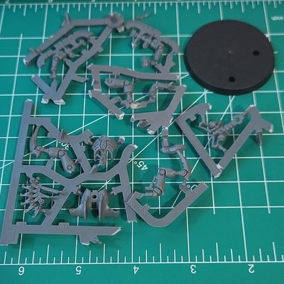 Warhammer 40k Necrons Skorpekh Destroyers x3 (1 built)