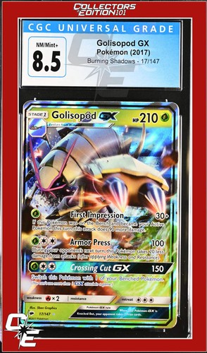 Golisopod-GX graded CGC 8.5 for sale on eBay