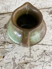 FRANKOMA Pottery Thunderbird Eagle 555 Prairie Green Mini Pitcher Creamer