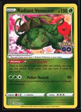 Radiant Venusaur 004/078 Pokemon GO Radiant Rare Pokemon Card