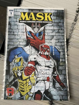 MASK MOBILE ARMORED STRIKE KOMMAND #1 VARIANT COVER (1 IN 10 COPIES)