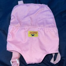 Build A Bear Pink Backpack Carrier Adjustable Straps BABW Accessory