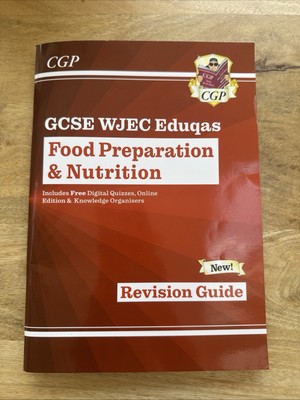 WJEC Eduqas GCSE Food Preparation Nutrition Exam Practice Workbook