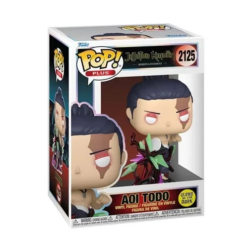 Funko Pop! Jujutsu Kaisen : Aoi Todo (Kick) #2125 GITD with Protector