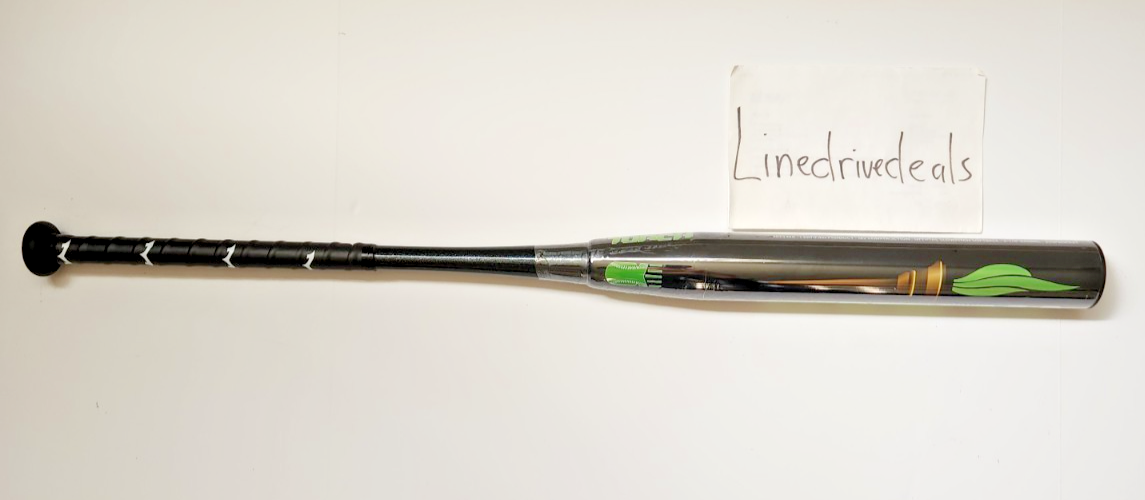 Batte De Softball Monsta Torch 2025 - Poids 25 Oz - Feuille Verte - Norme ASA/USA - Neuve