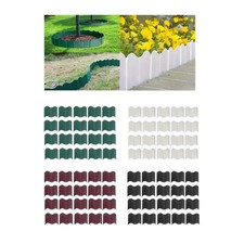 20Pcs Garden Fence Edging Landscape Edging Border for Vegetable Raised Bed