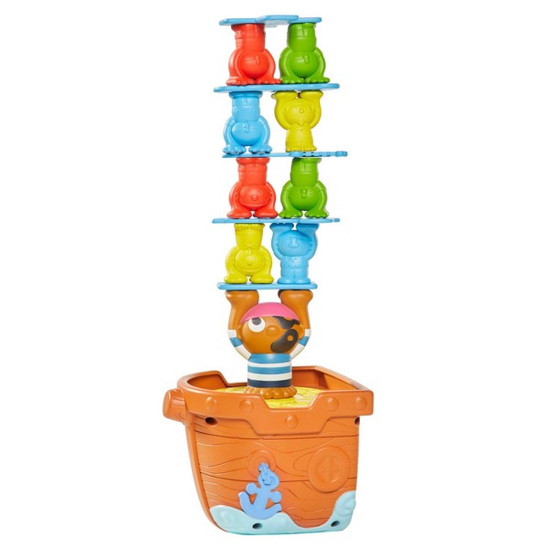 Tomy Kinderspiel Stapel Pirat - Aktionsspiel FüR Die Familie Ab 5 Jahren-image