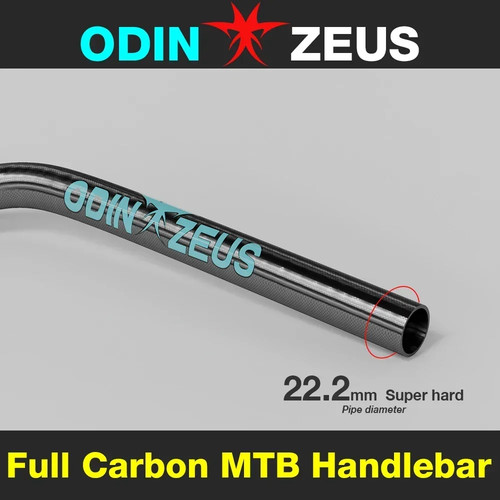 Full Carbon Fiber MTB Bicycle Handlebar 31.8mm/25.4mm 580-720mm Rise Handlebar - Picture 4 of 36