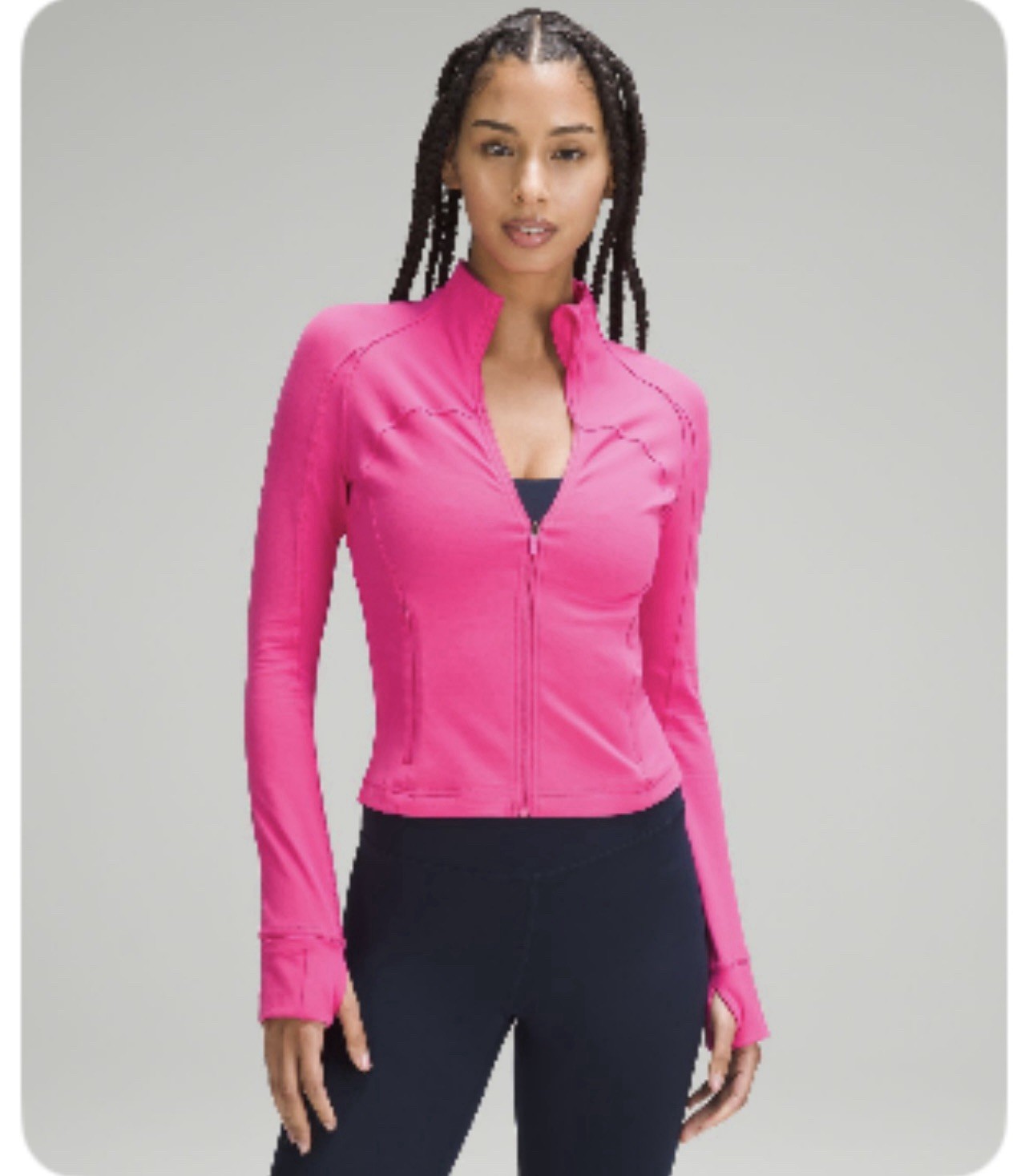 Nulu Cropped Define Jacket Size 6 EUC - image 1