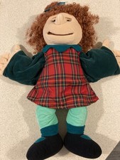 Folktails Folkmanis Furry Folk 26  Full Body Puppet Girl Curly Red Hair