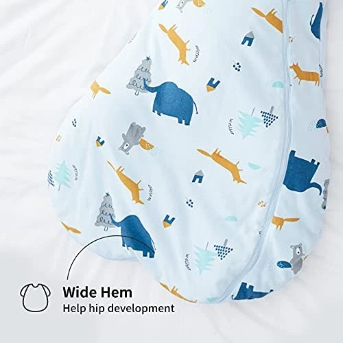 Duomiaomiao Baby Schlafsack 2.5 tog,Schlafsack Baby Ganzjahres, Baumwolle Baby S - Bild 3 von 4