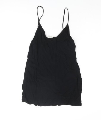 Wilfred Free Damenbluse schwarz Viskose Camisole Größe 2XS V-Ausschnitt