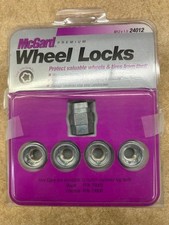Mcgard 24012 Cone Seat - Under Hub Cap Wheel Lock Set M12x1.5 Thread Set Of 4 Mcgard 24012 Cone Seat - Under Hub Cap Wheel Lock Set M12x1.5 Thread Set Of 4