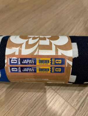 Official FIFA World Cup 2026 Japan vs Sweden Commemorative Towel