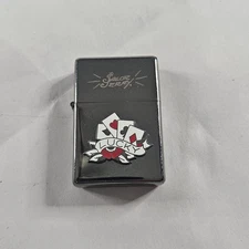 SAILOR JERRY LIGHTER Tattoo Designs Poker Cards LUCKY Limited Edition 2006 READ⬇