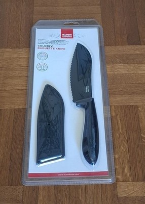 Kuhn Rikon Colori V Baguette Messer / Knife - schwarz ***TOP***