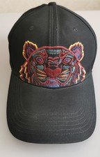 KENZO PARIS, Icon Baseball Black Tiger Embroidered, Pre-owned - as unworn!