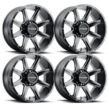 Set-4 Raceline Stryker Black Milled 22x12 6x135 -44mm Wheels Rims 22 Inch Set-4 Raceline Stryker Black Milled 22x12 6x135 -44mm Wheels Rims 22 Inch