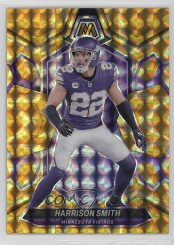 2024 Panini Mosaic Reactive Yellow Mosaic Prizm Harrison Smith #147 1gl7