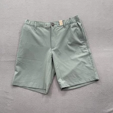 Chubbies Shorts Mens Small Green Everywear 8" Inseam Elastic Waist 076232-042