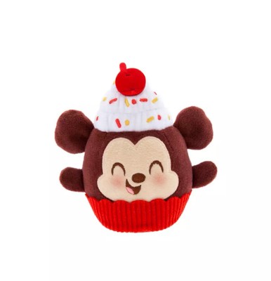 Mickey Mouse Chocolate-Sprinkled Cupcake Munchlings Plush   Limited edition