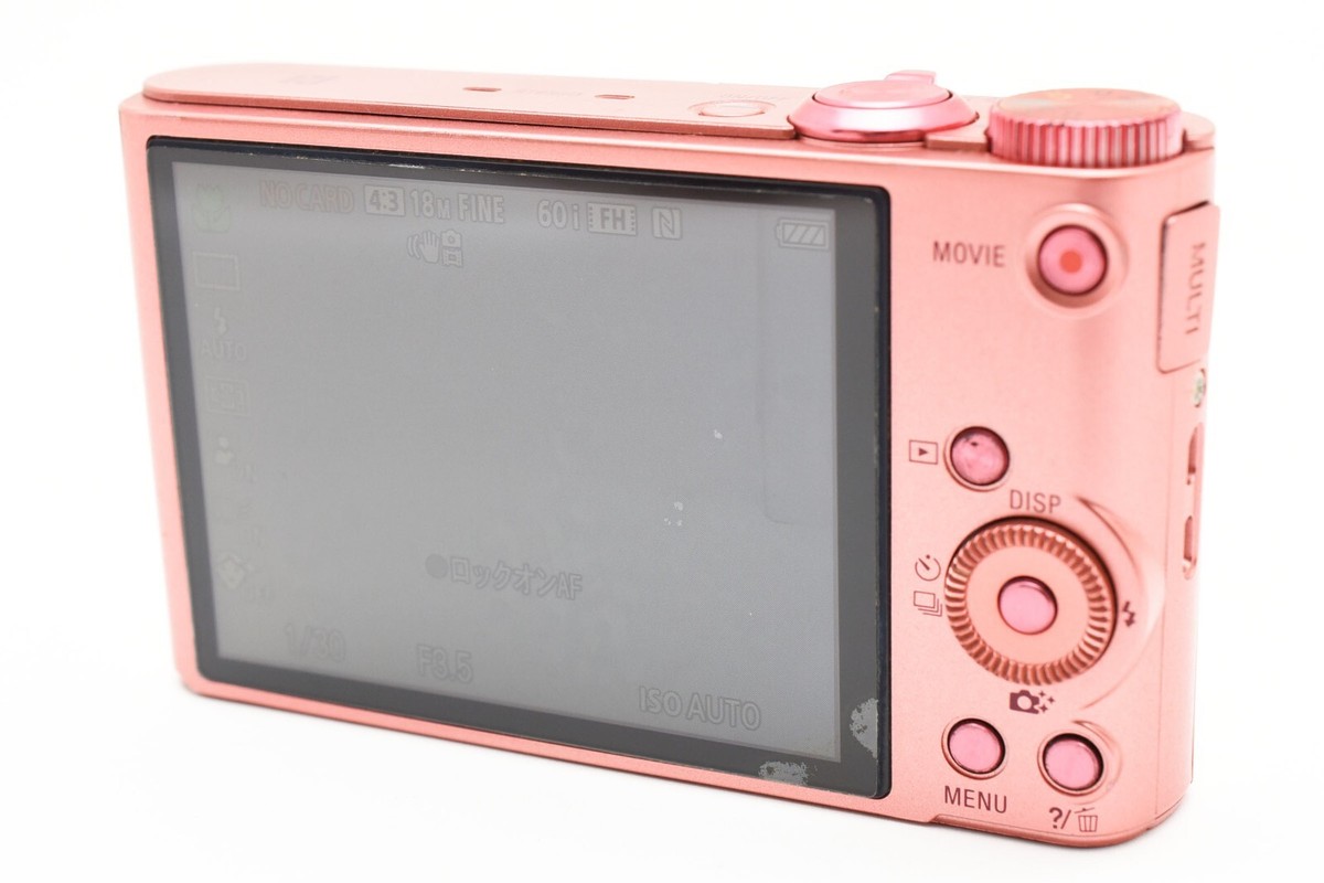 SONY Cyber-shot DSC-WX350 Compact Digital Camera Pink Japanese