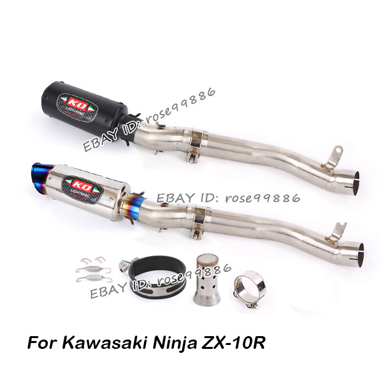 For Kawasaki Ninja ZX10R 2016~2020 Exhaust Mid Link Pipe
