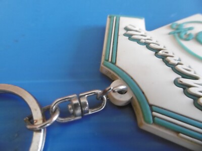 Porte-Cles Fifrelin Noir Simili Cuir OM Olympique de Marseille Logo
