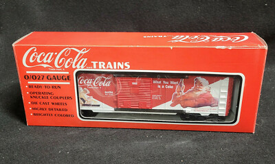Vintage K-LINE Coca Cola Train 0/027 guage K64474 Box Car COKE