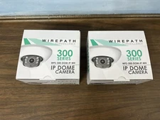Wirepath Surveillance IP Dome Camera WPS-300-DOM-IP-WH ( PRICE FOR 2 UNITS )