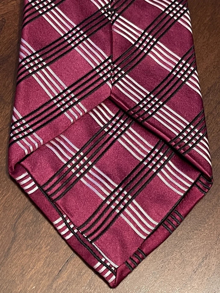 Винтажный мужской галстук Pierre Cardin 100% шелк сделано в США - Изображение 2 из 4