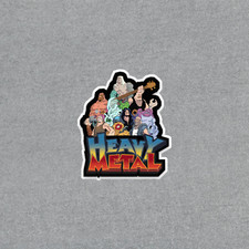Heavy Metal Band Cartoon Sticker - Colorful Rock Music Group Decal for Fans 3796