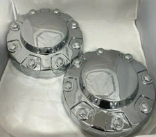 NEW Center Hub Caps for Dodge 3500 Dually 1-ton 17" Steel Rear Wheels