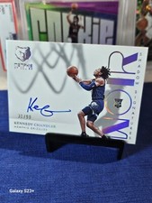 2022 Kennedy Chandler RC /99 Noir Rookie Shadow Signatures Auto On Card 