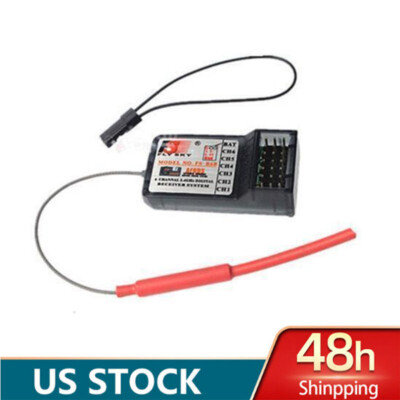 FlySky FS-R6B 2.4Ghz 6CH Receiver for FlySky TH9X FS-CT6B FS-T6 TX US 0G7B New
