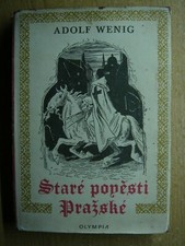 Star� pov?sti Pra?sk� Adolf Wenig 1972 Czech Fairy Tales Illustrated Hardcover 