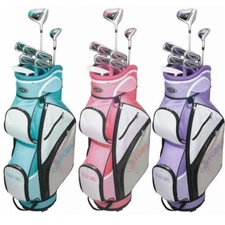 GolfGirl FWS3 Ladies Golf Clubs Set with Cart Bag, All Graphite, Right Hand