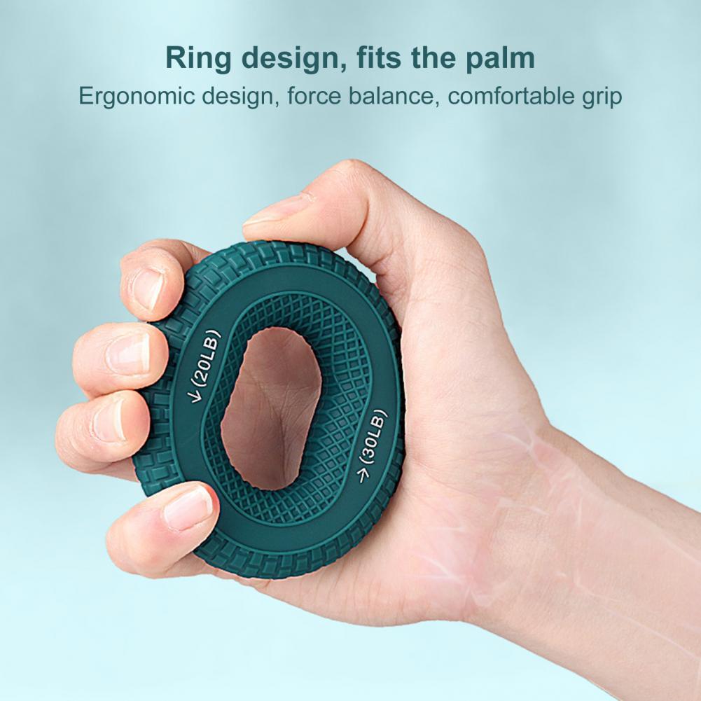 Adjustable Hand Grip Strengthener & Finger Exerciser - 20-80LB